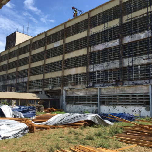 Public School, Monrovia- LIBERIA-scaffolding-Ahmadieh group